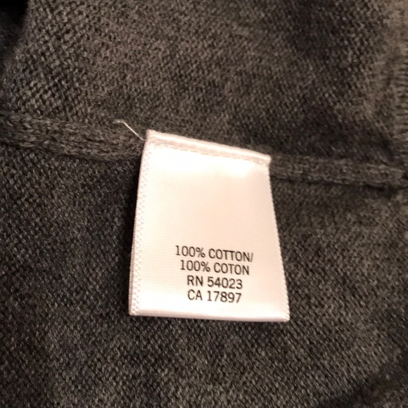 Banana Republic Men’s Gray & Red Large Sweater - Picture 10 of 11